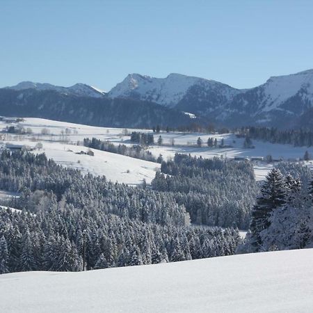 Ferienwohnung Nagelfluh Allgaeu オーバーロイテ エクステリア 写真